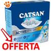 Catsan Lettiera Agglomerante Active Fresh - CONFEZIONE RISPARMIO - Confezione Da 8 Lt