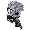 BANDAI Chibi Masters VE63385 Shippuden Anime Kakashi Hatake Kawaii Naruto Figura, Multicolore, 8 cm