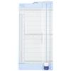Vaessen Creative Cordonatrice Blu 30 x 15 cm-con Righello Estensibile-Taglierina per Carta e Tabellone per Creare Biglietti, Buste, Artigianato e Scrapbooking, White-Blue, 15 x 30,5 cm