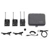 Godox UHF Wireless Lavalier Microfono dubbelkit (2x TX1 /1x RX1 /2x LMS 12 AXL)