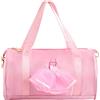 Lunaanda Borsa da Danza per Ragazze, Borsa Balletto a Tracolla Rosa Scarpe da Principessa Borsa per Abbigliamento da Ballo Classica Borsa per Ballerina, Borsa Sportiva Borsa Palestra per Ragazze