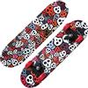 NEXTREME Skateboard TRIBE SKULLS Nextreme con Tribali Pianale Legno di Acero