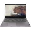 Lenovo IdeaPad 3 Chromebook Notebook, 1.5 Kg, Display FHD da 15.6 pollici - (Processore Intel Pentium Silver N6000, Scheda Grafica Integrata, RAM 8 GB, 128 GB eMMC, WiFi 6, ChromeOS) - Arctic Grey