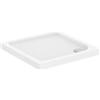 Ideal Standard piatto doccia 80x80x7h cm in ceramica bianco lucido design anti-scivolo mod. Eurovit