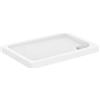 Ideal Standard piatto doccia 70x100x7h cm in ceramica bianco lucido design anti-scivolo mod. Eurovit