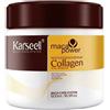 Karseell MACA CARE SYSTEM Maschera Capelli Professionale Collagene Olio di Argan Cocco Karité Nutriente Idratante Riparatrice Antifrizz Capelli Secchi Danneggiati Crespi Colorati Senza Solfati 500ml