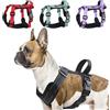 LiebeDD Pettorina per cani nera XL - Pettorina per cani media riflettente, anti tirare, pettorina per cani di piccola e media taglia