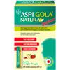 Aspi Gola Natura Junior Sciroppo Per Bambini Monodose 16 Bustine Gusto Vaniglia e Fragola