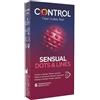 CONTROL SENSUAL DOTS & LINES 6 PROFILATTICI