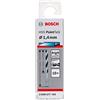 Bosch Accessories 2608577182 HSS PointTeQ (1,4 x 18 x 40 mm) - Set da 10 Pezzi di Punte Elicoidali per Trapano per Metallo, Acciaio, Fusione o Plastica, Grigio (Argento), Ø 1.4 mm