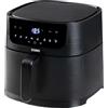 DOMO DO539FR - Friggitrice ad aria calda - Airfryer con 8 programmi automatici - Funzione promemoria - con timer - 6 l - 1500 W