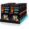 King Cup - 10 Confezioni da 10 Capsule di Ginseng Deca da Zuccherare, 100 Capsule 100% Compatibili con Sistema Nespresso di Bevanda al Gusto di Ginseng, Senza Glutine e Senza Lattosio