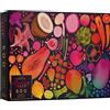 Elena Essex Puzzle da 500+ pezzi per adulti - Juicy Feast | puzzle | puzzle per adulti | puzzle colorato con piante da frutta e verdura | dimensioni puzzle 61x46cm