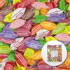 Mera & Longhi Caramelle alla Frutta Dure - Confezione da 1 KG - Caramelle Senza Glutine e Senza Lattosio - Caramelle Incartate Singolarmente Misto Frutta - Caramelle artigianali Made in Italy