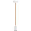 Eglo Yorth - Lampadario a sospensione in acciaio, 60 W, colore: bianco