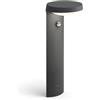Philips LED Tyla, Paletto Alto da Esterni LED, Luce Bianca Fredda, Sensore di Movimento Integrato, IP44, 9W