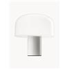 Flos Lampada da tavolo con luce regolabile in vetro opale Bellhop