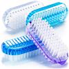 COM-FOUR® 4x spazzola per il lavaggio delle mani in colori vivaci - spazzole per unghie per la pulizia di mani e unghie - spazzola per la pulizia di mani e unghie (4 pezzi - forte)