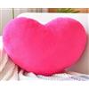 ODIWEN Cuscino decorativo Forma Di Cuore, Cuscino Decorativo per la Camera dei Bambini, Cuscino a Forma di Cuore, Cuscino in Peluche per Divano (Rosa Rossa)
