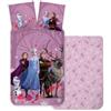 Brandmac Parure da letto Frozen reversibile, 100% cotone, copripiumino Frozen 100 x 135 cm + federa 40 x 60 cm, con Elsa, Anna, Kristof, Sven e Olaf