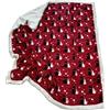 Daunex Best Friends Plaid Morbidotto Light cm. 130 x 160, ROSSO, CM. 130 X160