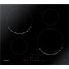 Samsung NZ64T3707AK Piano Cottura a Induzione 60cm 4 Fornelli Nero Touch Control