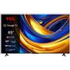 TCL P61 Smart TV Ultra HD 4K 65" 65P61B, Dolby Audio, Controlli vocali, Google TV