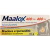 Sanofi Srl Maalox 400 Mg+ 400 Mg Compresse Masticabili Senza Zucchero Aroma Limone 30 Compresse