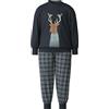 CALIDA Family & Friends, Set di Pigiama Bambino, Dark Sapphire,