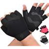 AQF Guanti Palestra Uomo e Donna - Antiscivolo Imbottito Presa Protezione Guanti Da Fitness - Elastico Traspirante Sollevamento Pesi Guanti - Powerlifting Allenamento Calisthenics Gloves (Rosa, S)