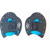 Swimxwin Palette PALMARI Power Nuoto Professionale Forma ergonomica Allenamento Piscina corredate da Elastico (Large, Nero/Rosso)