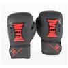 METAL BOXE - Starter Guanti da boxe per allenamento, 14 oz, nero/grigio