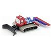 Siku 1897, Pistenbully con pista mobile e piastra bulldozer, 1:87, Metallo/Plastica, Rosso/Blu