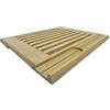 Wooden World Tagliere per pane - con posto per coltello - Tavole da cucina Uso domestico perfetto