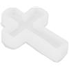 TOPINCN 10 Pezzi Ciondolo Stampo in Silicone Stampo per Colata in Resina, Stampo in Resina a Forma di Croce Fai-da-te Effetto Specchio Elastico Ecologico Stampo per Candela Facile da