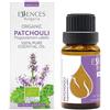 Essences Bulgaria Olio Essenziale di Patchouli Biologico 15 ml | Pogostemon cablin | 100% Puro e Naturale | Non Diluito | Grado Terapeutico | Aromaterapia | Cosmetici | Senza crudeltà | Non OGM