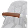 PROTEC TIF Custodia in ecopelle per manico compatibile con Bugaboo Fox 2 e 3 | Cameleon 3+ | Donkey 3 e 5 | BEE 6 |