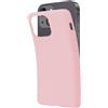 SBS Cover per iPhone 13 Mini Rosa Powder Pantone 698 C, Custodia Morbida e Flessibile Antigraffio, Cover Sottile e Comoda da Tenere in Tasca, Custodia Compatibile con Ricarica Wireless