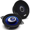 Pyle Casse Auto Stereo Sistema Altoparlanti 16,5 Centimetri Tre Vie, 180 Watt, RMS/360 Watt, Impedenza 4 Ohm, Tweeter Piezo da 2 Centimetri, Audio Triaxiale, Blu