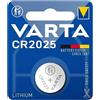 VARTA LITHIUM CR2025 3V - BLISTER 1 BATTERIA DL2025-VAR6025101401