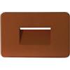 LIFE MASCHERINA ACCIAIO CORTEN PER SEGNAPASSO LED MODELLO 9PL5030 9PL5030Z-LIF39.9PL5030ZAC