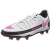 Nike Phantom GT Club Fg/MG, Scarpe, Black White Pink Blast, 36 EU