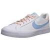 NIKE Wmns Court Royale AC, Sneaker Donna, Bianco (White/Psychic Blue/Crimson Tint 108), 39 EU