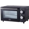 DCG MBN10. Multiforno 650W. 10 litri. Timer da 60 minuti con allarme. Termostato regolabile da 100° a 230°C. Spegnimento automatico. Dimensioni 25 x 36 x 22 cm