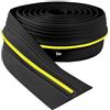 JAHOMFAI Guarnizione Soglia Porta Garage 3 Metri Door Floor Seal Strip Ideale per Mantenere il Garage Pulito e Asciutto, Blocca Sporco, Foglie e Agenti Atmosferici