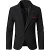 Generic Giacca da uomo moderna e di lusso, elegante, blazer Paisley Blazer, giacca da matrimonio, smoking, giacca smoking, giacca per il tempo libero, vestibilità normale, elegante, alla moda da uomo, idea