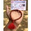 Bracciale Rudraksha Naturale RUDRAKSHA 5 mukhi Rudraksh Certificato LAB REGOL...
