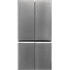 Haier PRONTA CONSEGNA - SPEDIZIONE IMMEDIATA Frigorifero Side by Side 4 Porte No Frost Classe F Altezza 178,5 cm Finitura Silver Cube 90 Serie 5 HAIER HCR5919FOPG
