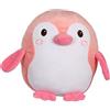 Gipsy- Baby squishis Pinguino Rosa, Colore, 22 cm, 071001