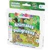 Bezzerwizzer Beezerwizzer Studio | BrainBox Pocket Animali Pericolosi | Gioco di Carte | A partire da 6 Anni | A partire da 1 Giocatore | 10 Minuti per Partita | Italiano